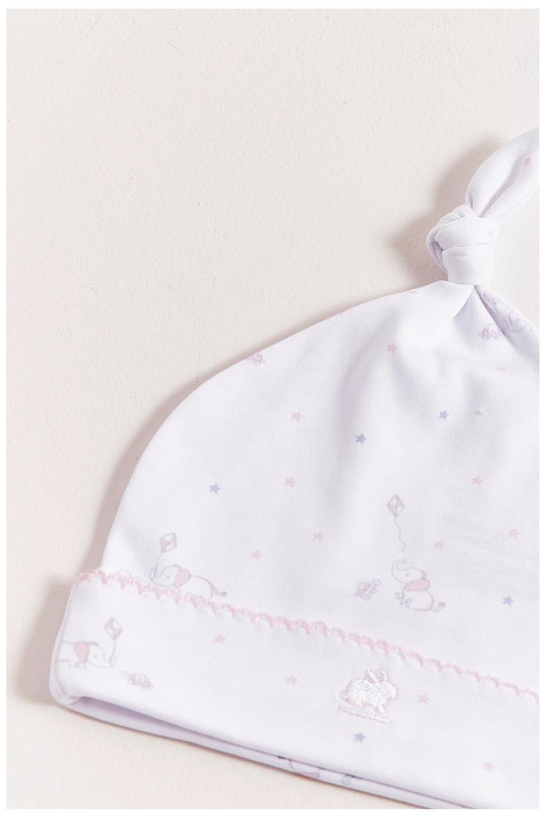 Celine & Bernie Beanie for Infant, Alternate, color, PINK & WHITE