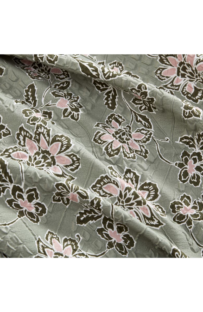 Jessica Simpson Botani Duvet Set, Alternate, color, Sage Green