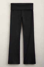Zella Girl Kids' Live By Foldover Flare Pants