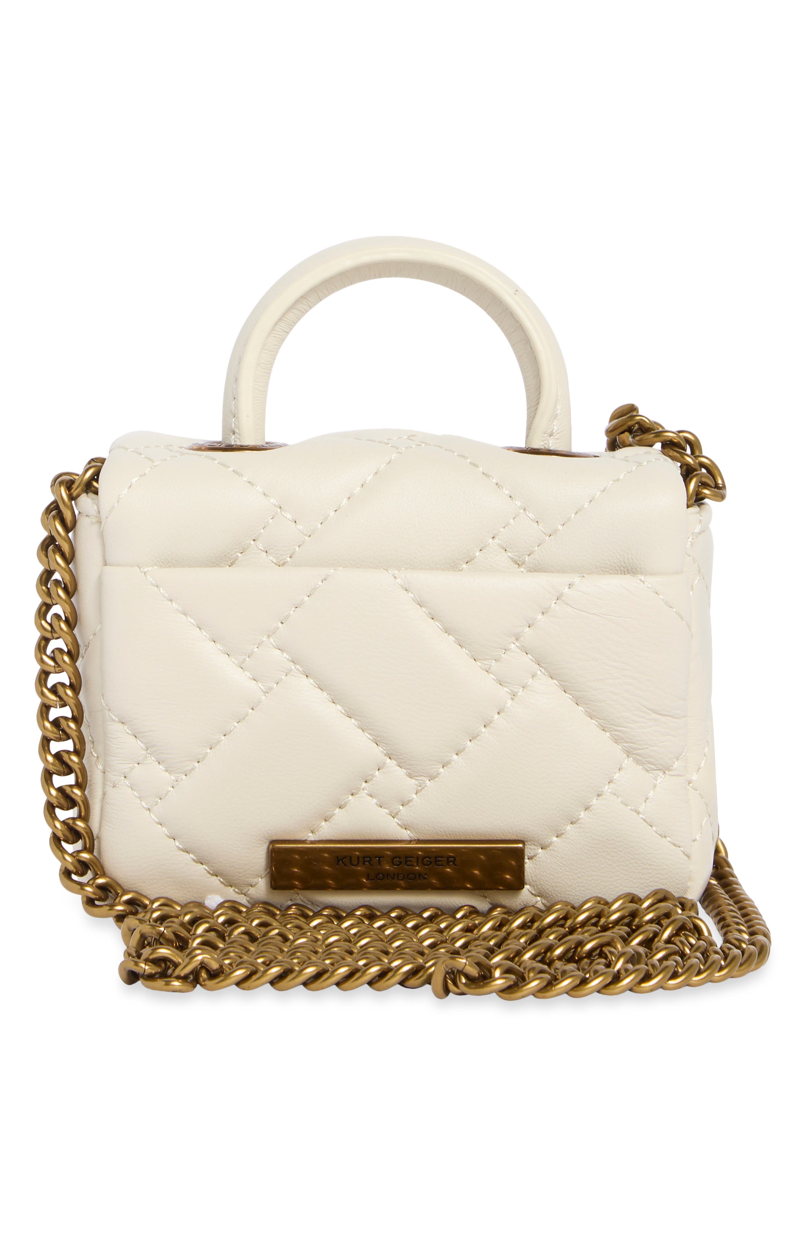 Micro Kensington Crossbody Bag, Alternate, color, BONE