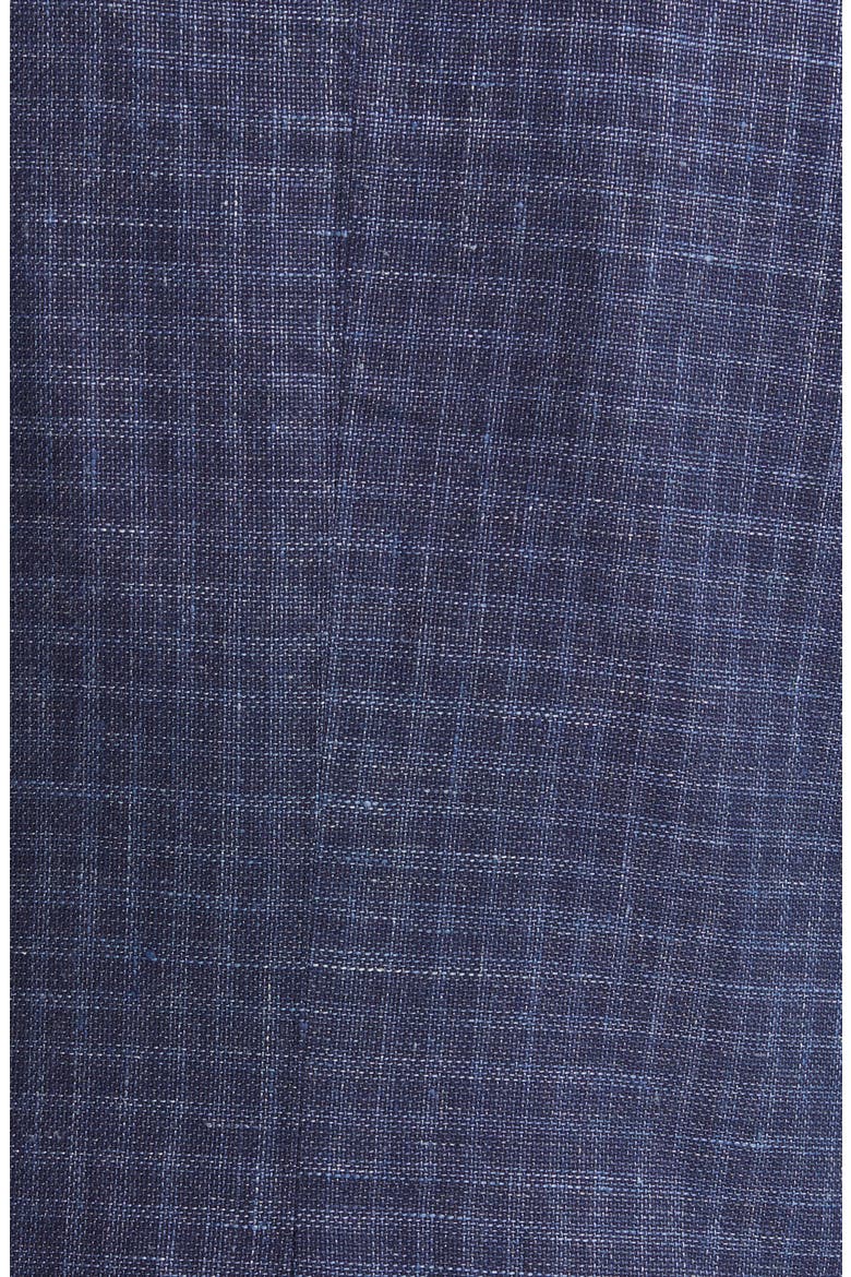 New Plymouth Check Cotton & Linen Sport Coat, Alternate, color, INK