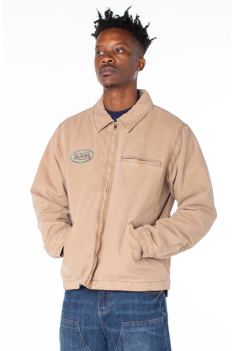 East Lined Quilted Worker Jacket, Alternate, color, Soft Edge