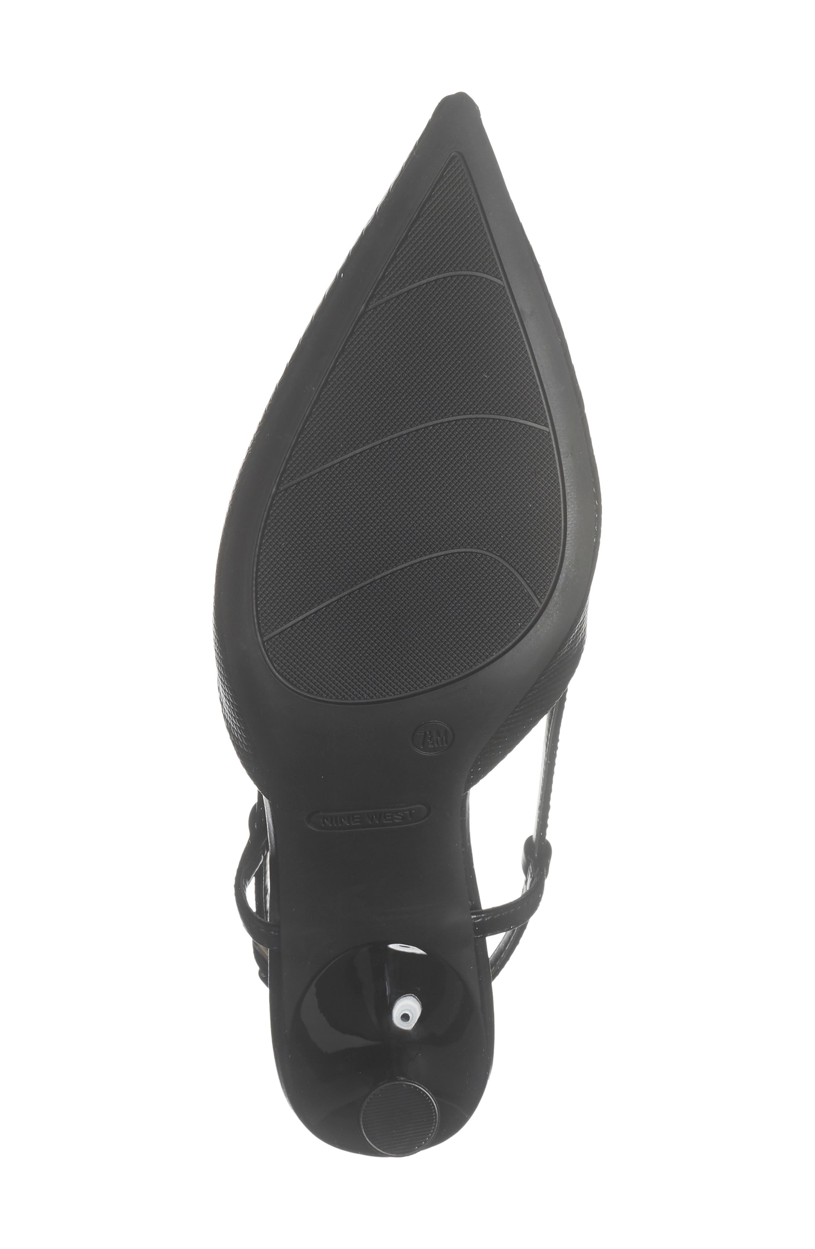 Rowen Slingback Pump, Alternate, color, BLACK LIZARD