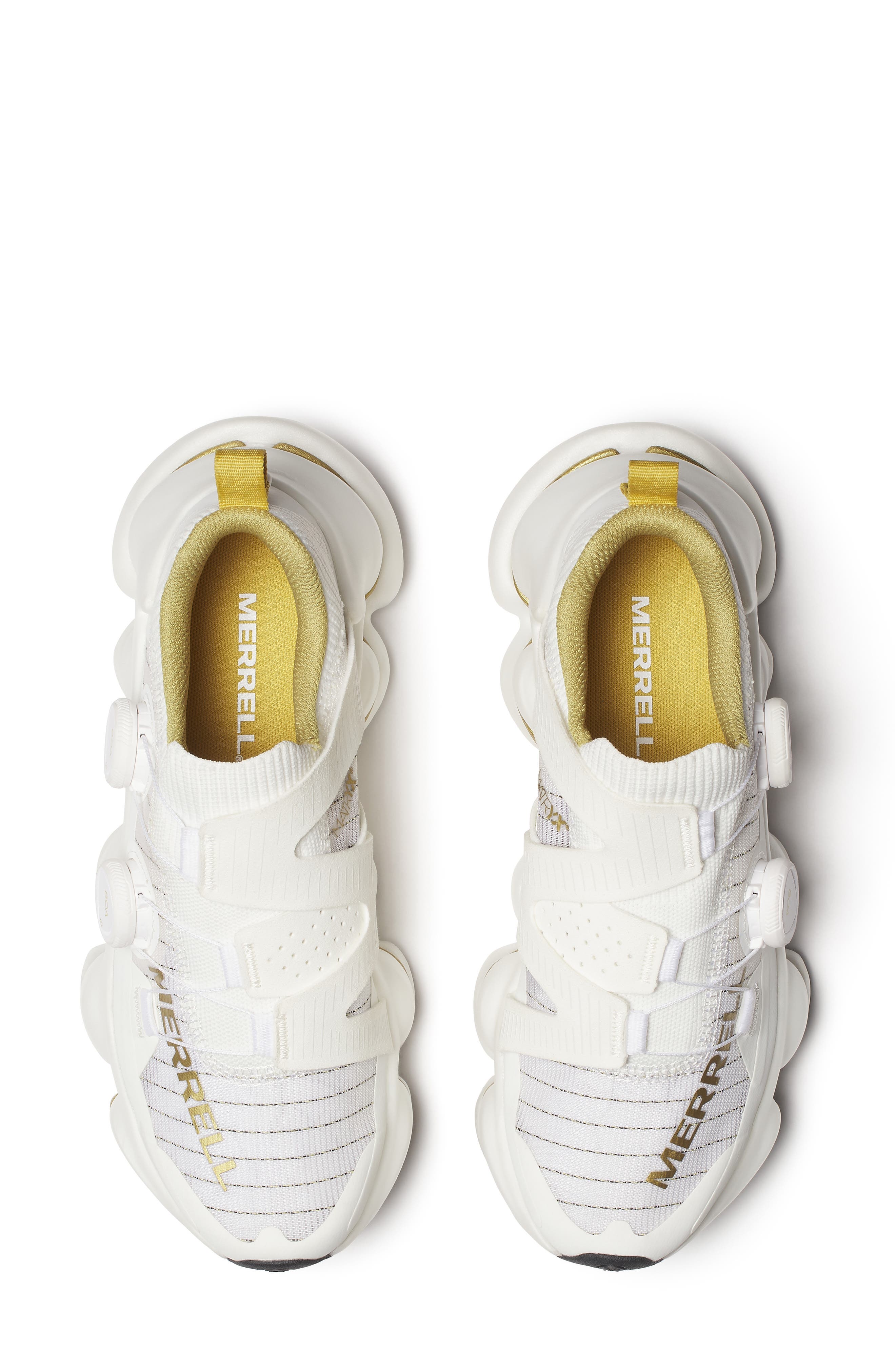 Merrell SpeedArc Surge BOA<sup>®</sup> Trail Running Shoe, Alternate, color, Boa/ White