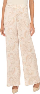 Vince Camuto High Waist Wide Leg Pants