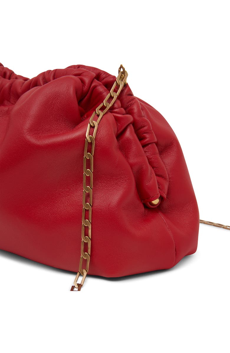 Mansur Gavriel Mini Cloud Chain Leather Clutch, Alternate, color,