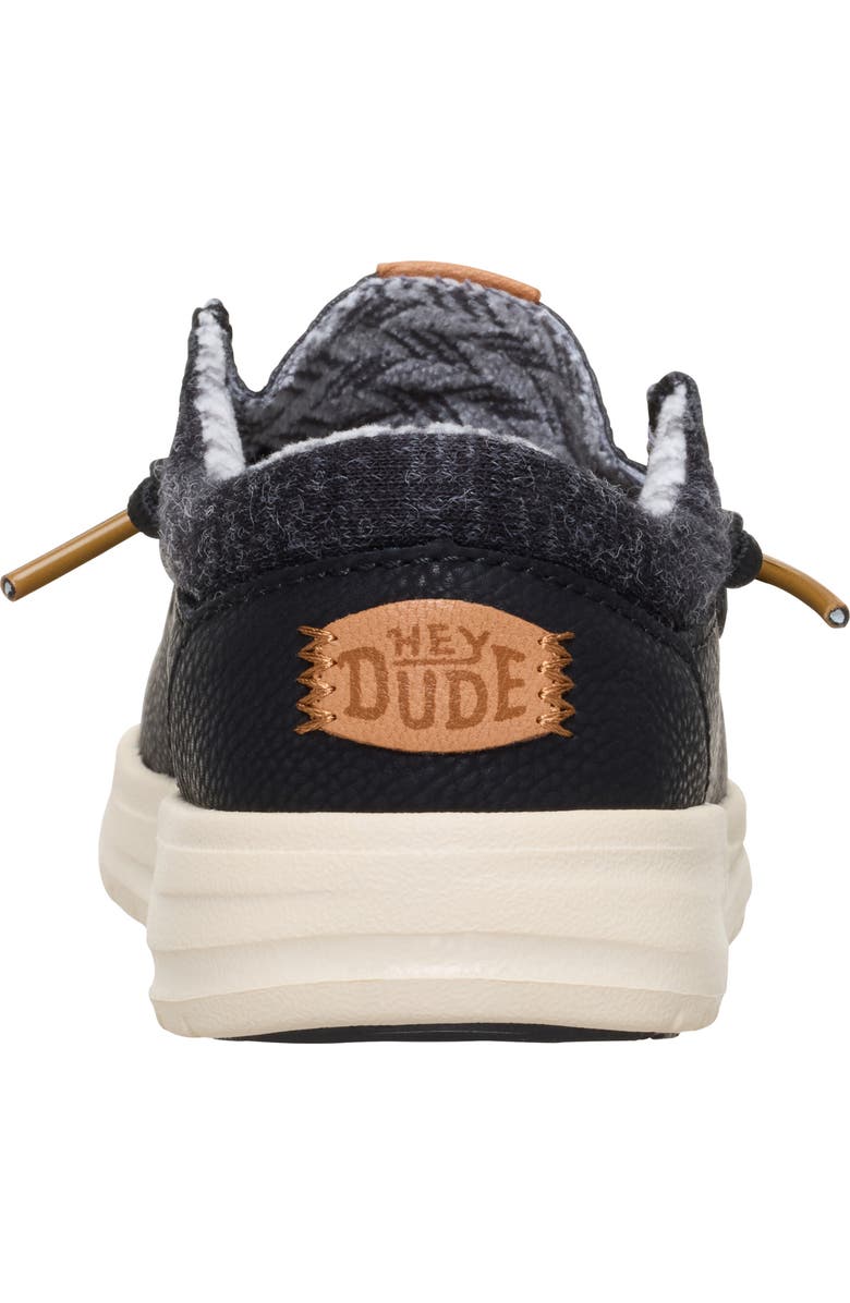 Hey Dude Kids' Paul Classic Slip-On, Alternate, color, Black