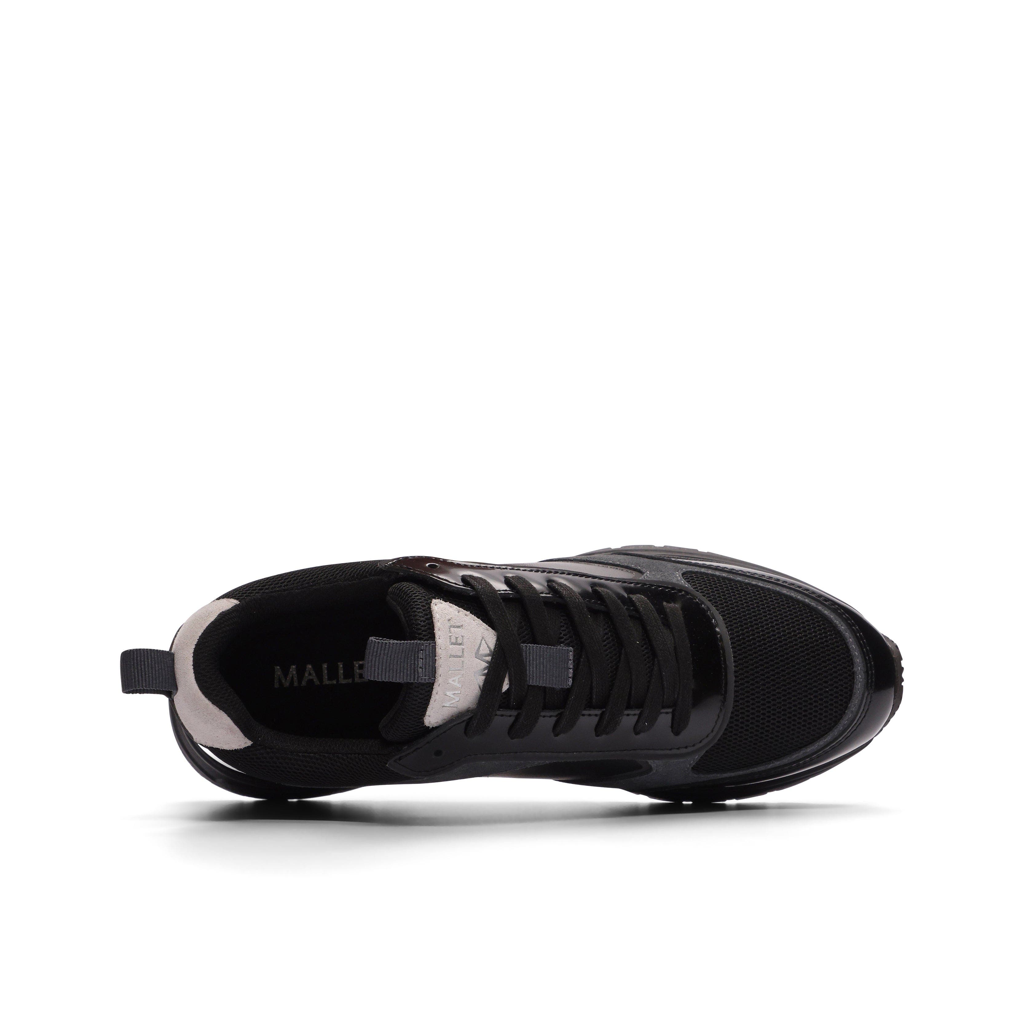 MALLET Bethnal Sneakers, Alternate, color, Black Grey