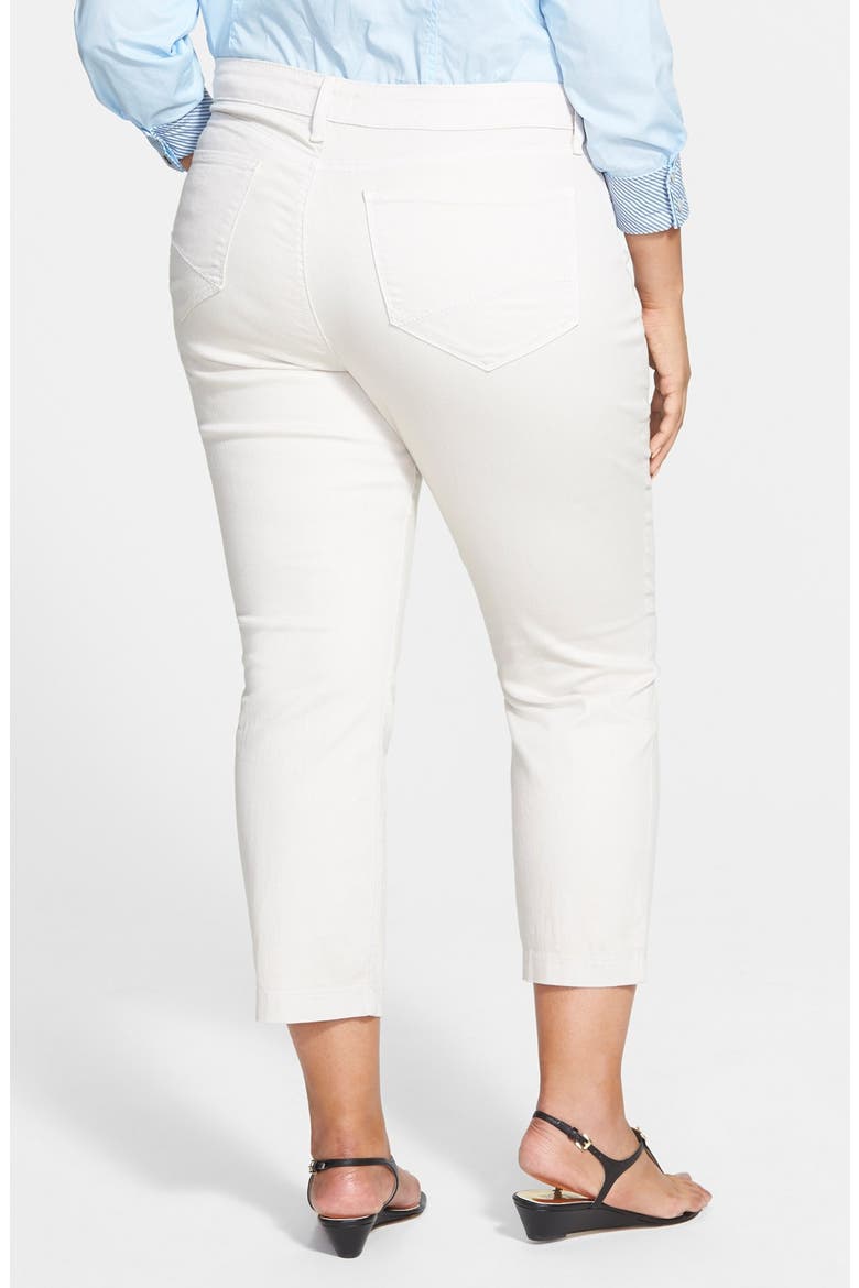'Audrey' Stretch Twill Ankle Straight Leg Pants, Alternate, color, CLAY