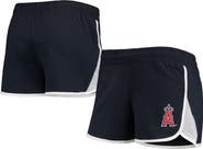 New Era Women's New Era Navy Los Angeles Angels Stretch French Terry Shorts