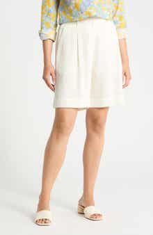Cove High Waist Pleated Shorts