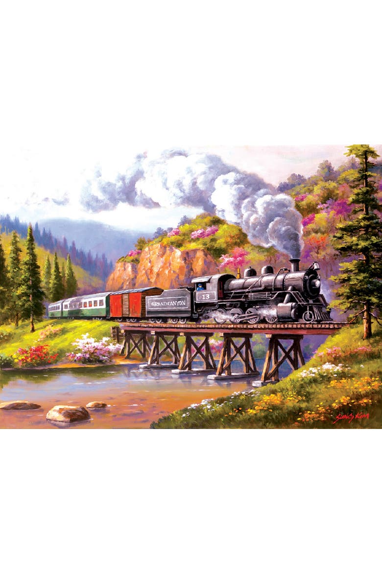Grand Canyon Express 1000 piece Jigsaw Puzzle for Adults, Alternate, color, Multicolor