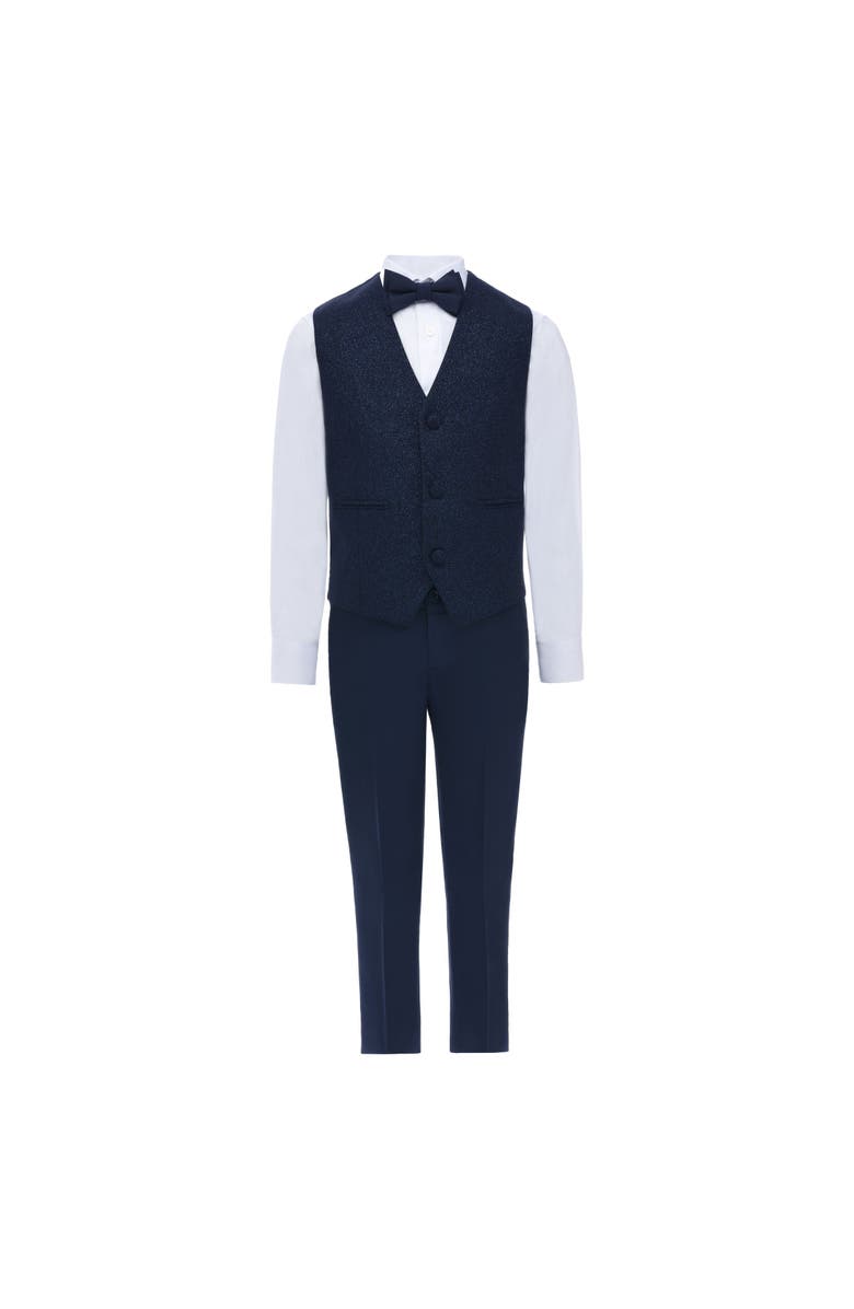 MOUSTACHE Midnight Sparkle Suit, Alternate, color, Navy