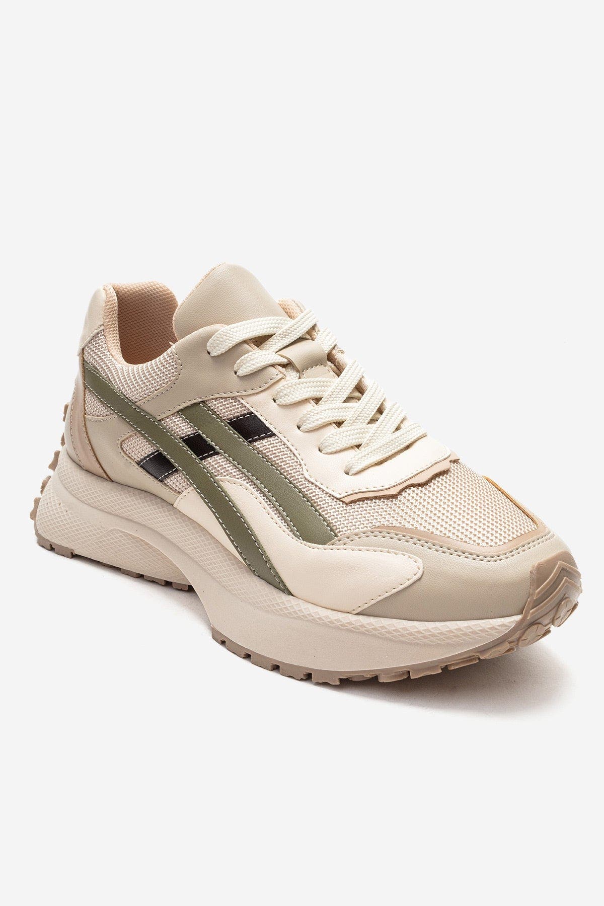 Prologue Shoes Calina Sneaker, Alternate, color, Beige