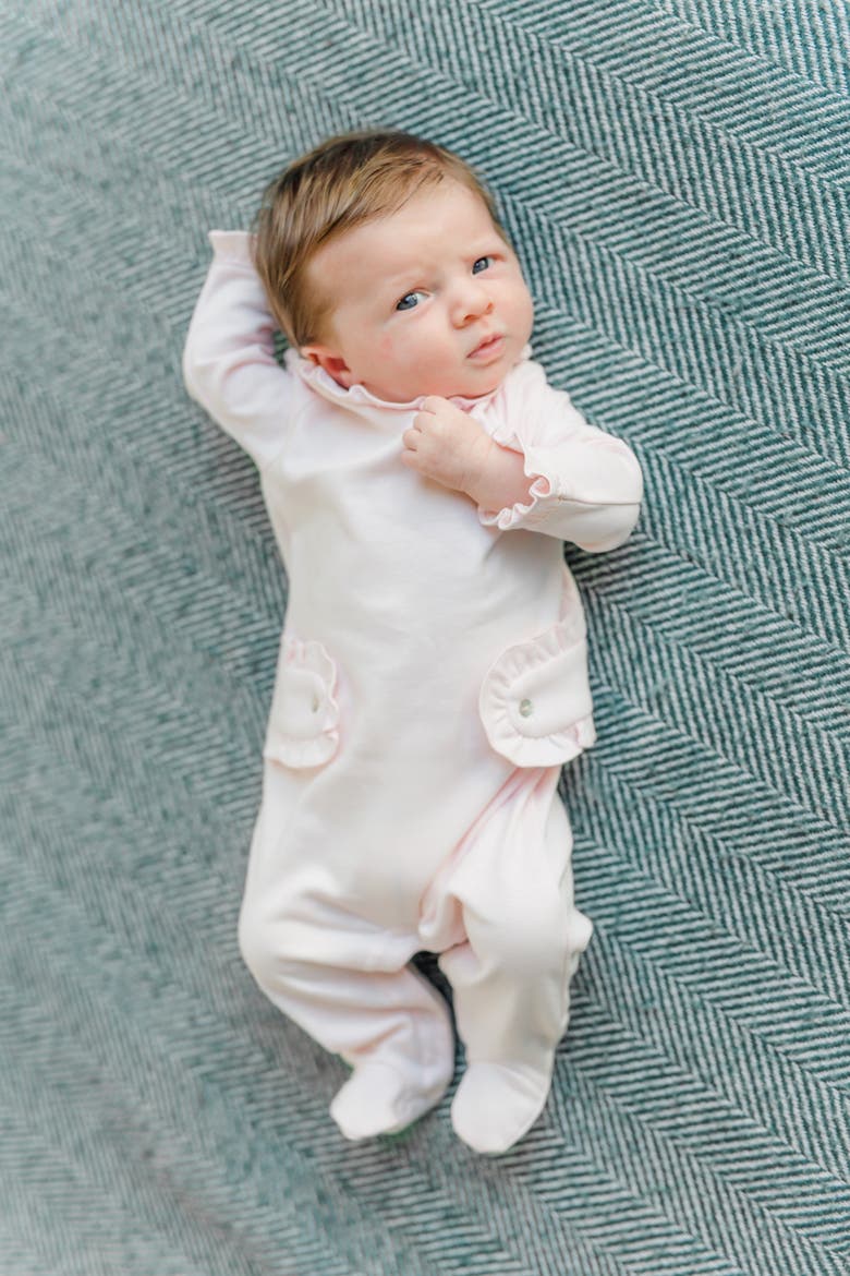 Lucy Girls' Romper, Alternate, color, Light Pink