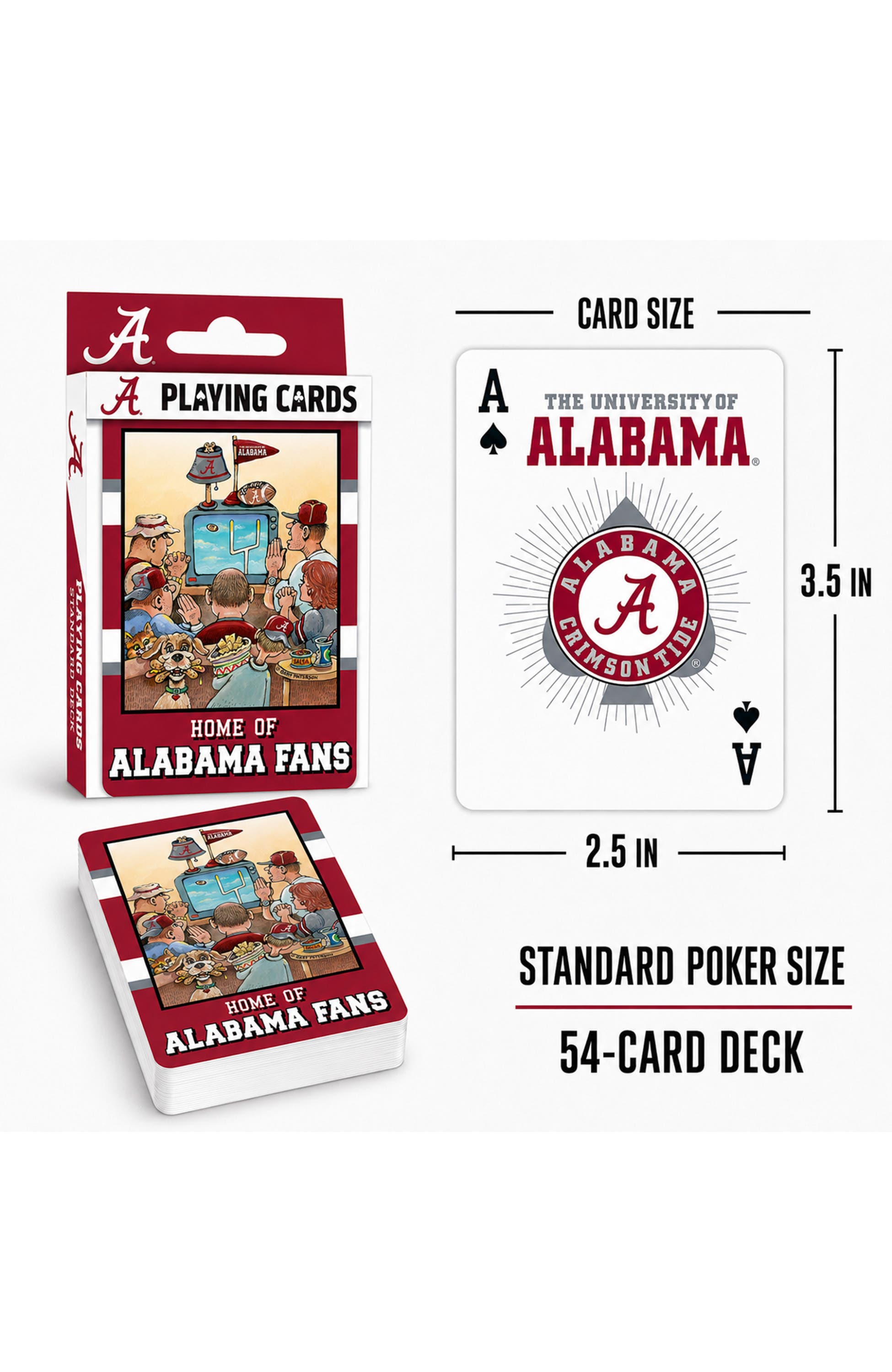 MASTERPIECES Alabama Fan Deck Playing Cards | Nordstrom