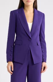 Tahari ASL One Button Blazer