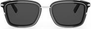 DIOR 'DiorBlacksuit S18U 53mm Square Sunglasses