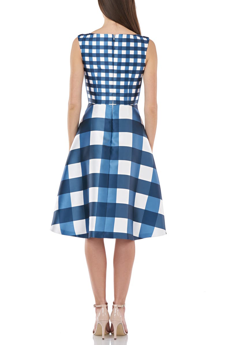 Kay Unger Sleeveless Fit & Flare Dress, Alternate, color,