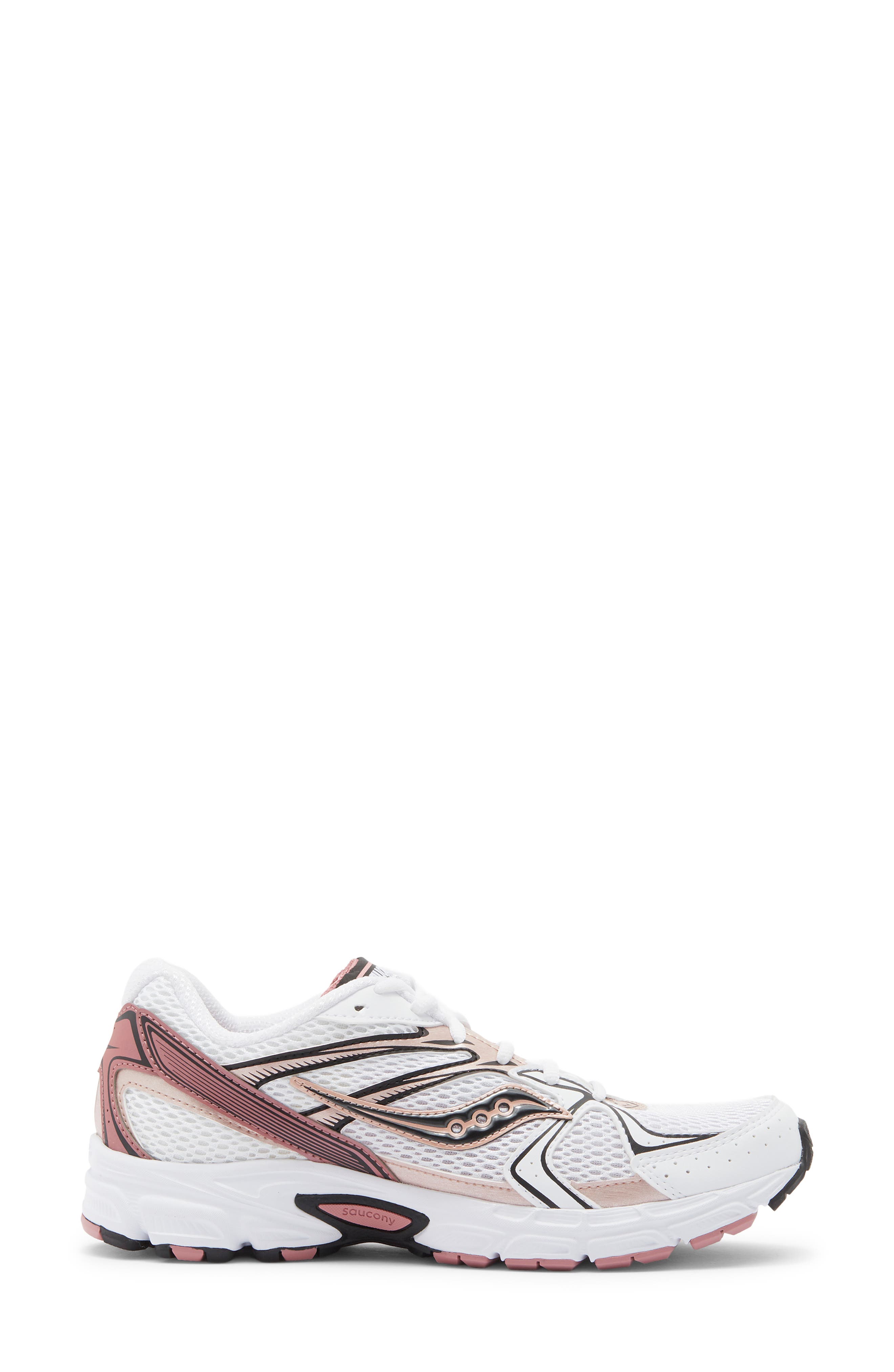 Saucony Ride Millenium Sneaker, Alternate, color, White/ Rose