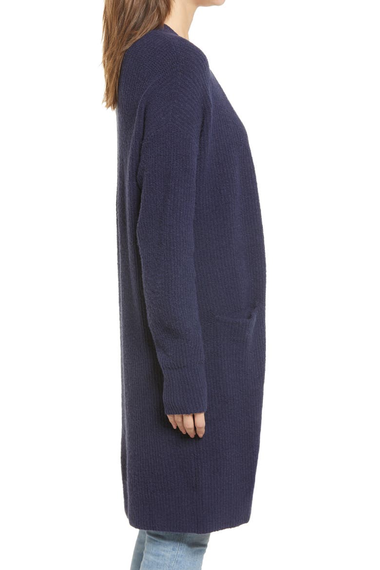 Long Cardigan, Alternate, color, NAVY PEACOAT
