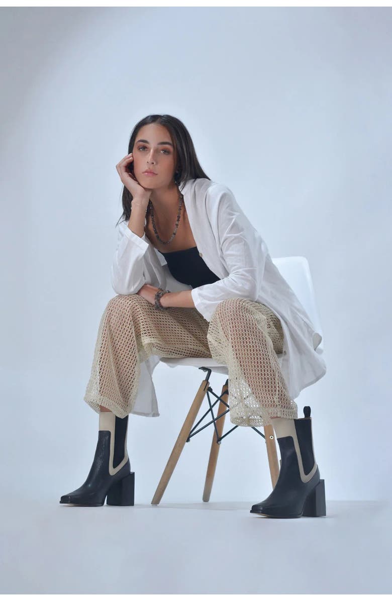 Dante Leather Ankle Boots Adama, Alternate, color, Black