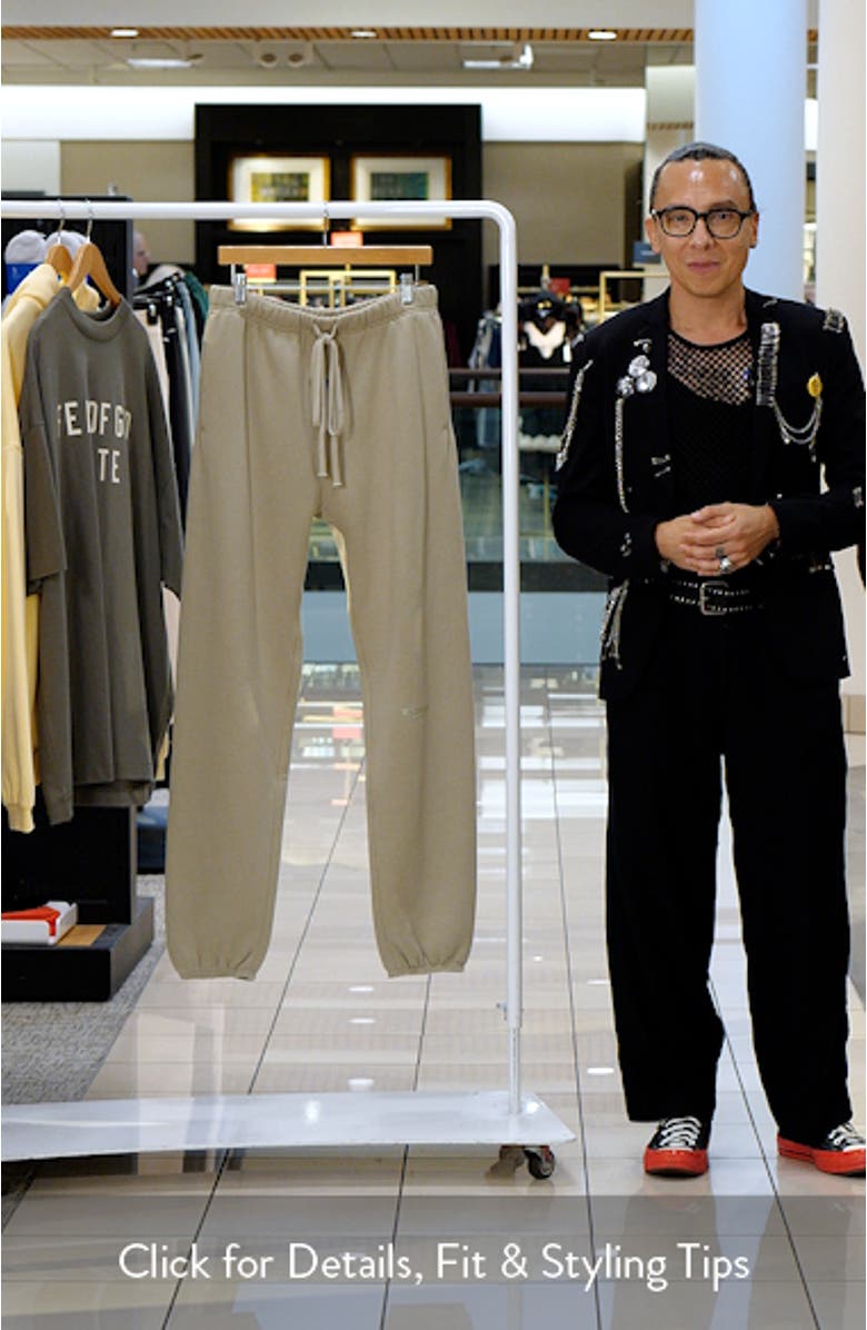 Vintage Fit Fleece Sweatpants, sales video thumbnail