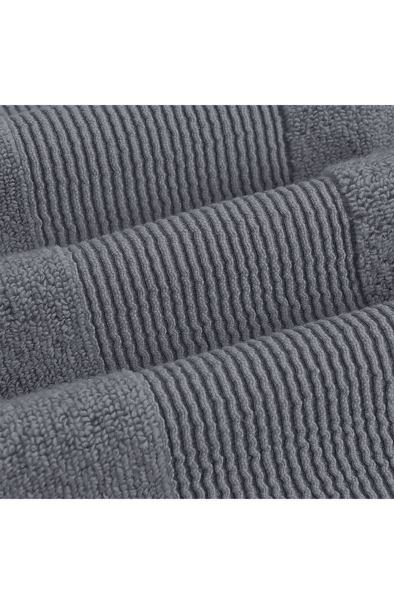 Modern Threads Air Cloud Oversized Bath Sheet - Set of 2 - White, Alternate, color, Charcoal