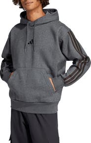 adidas Essentials 3-Stripes Fleece Hoodie