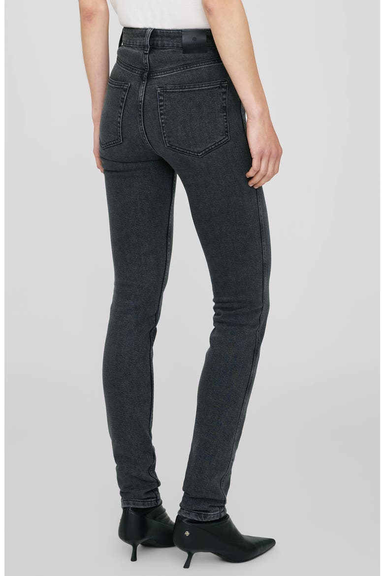 Beck Ankle Skinny Jeans, Alternate, color, IRON GREY