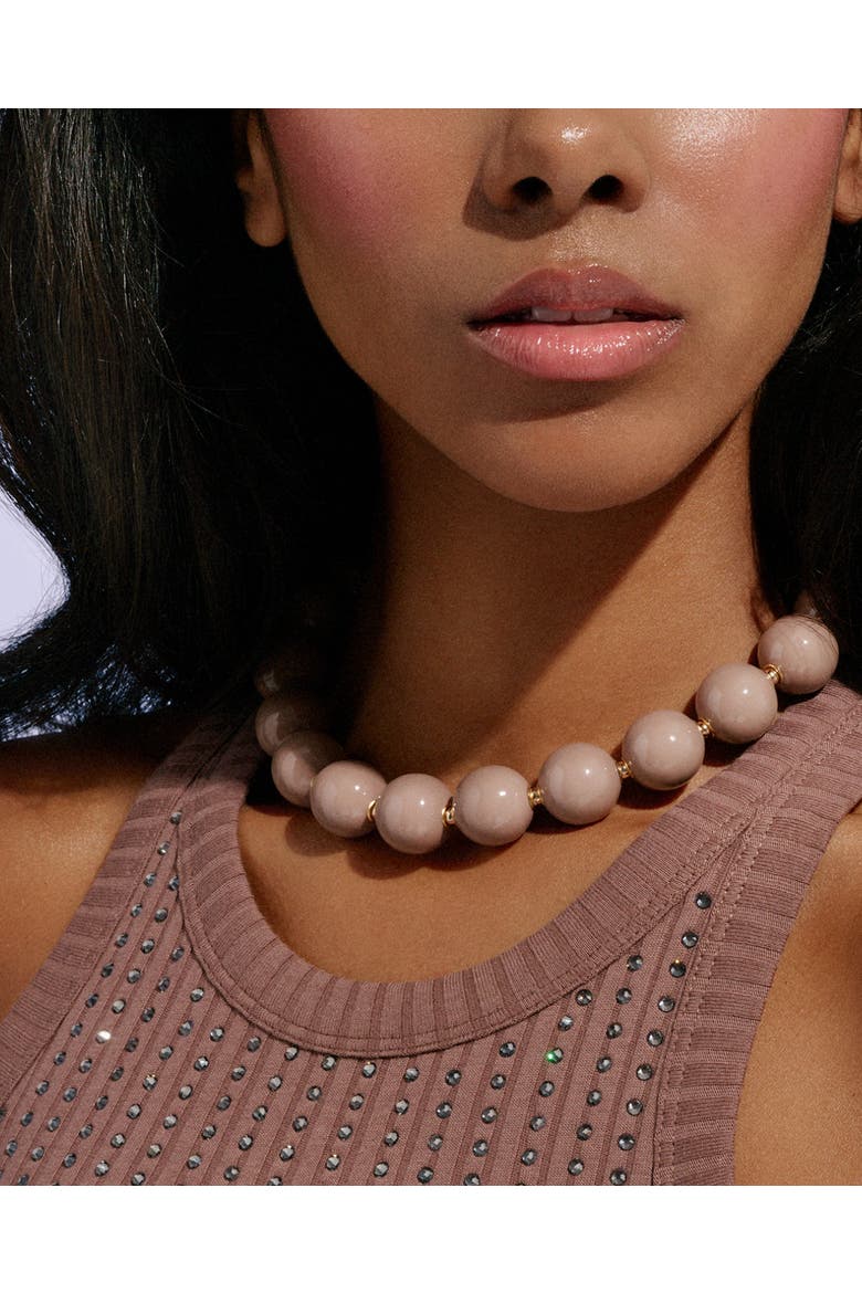 Siena Bold Necklace, Alternate, color, Dune