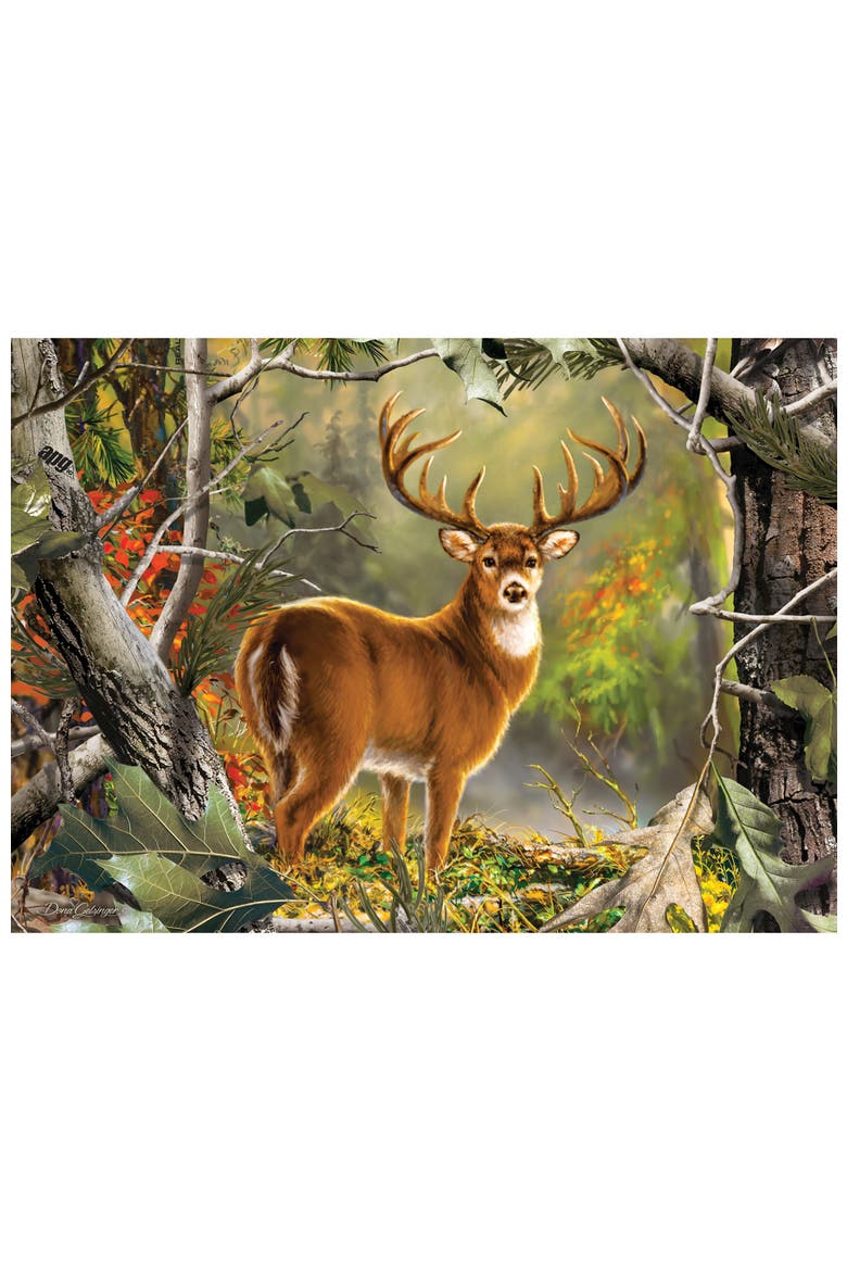 Backcountry Buck 1000 Piece Puzzle, Alternate, color, Multicolor