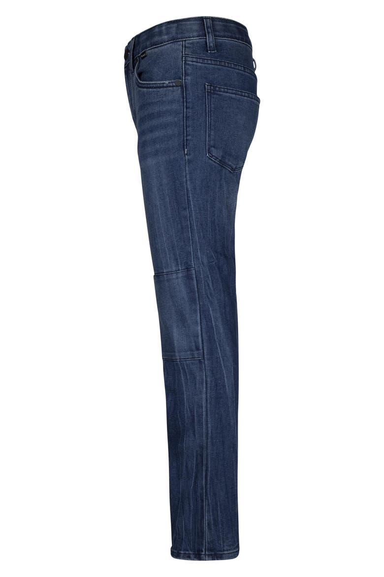 Kids' Regular Tapered 5-Pocket Denim Jeans, Alternate, color, MARINA