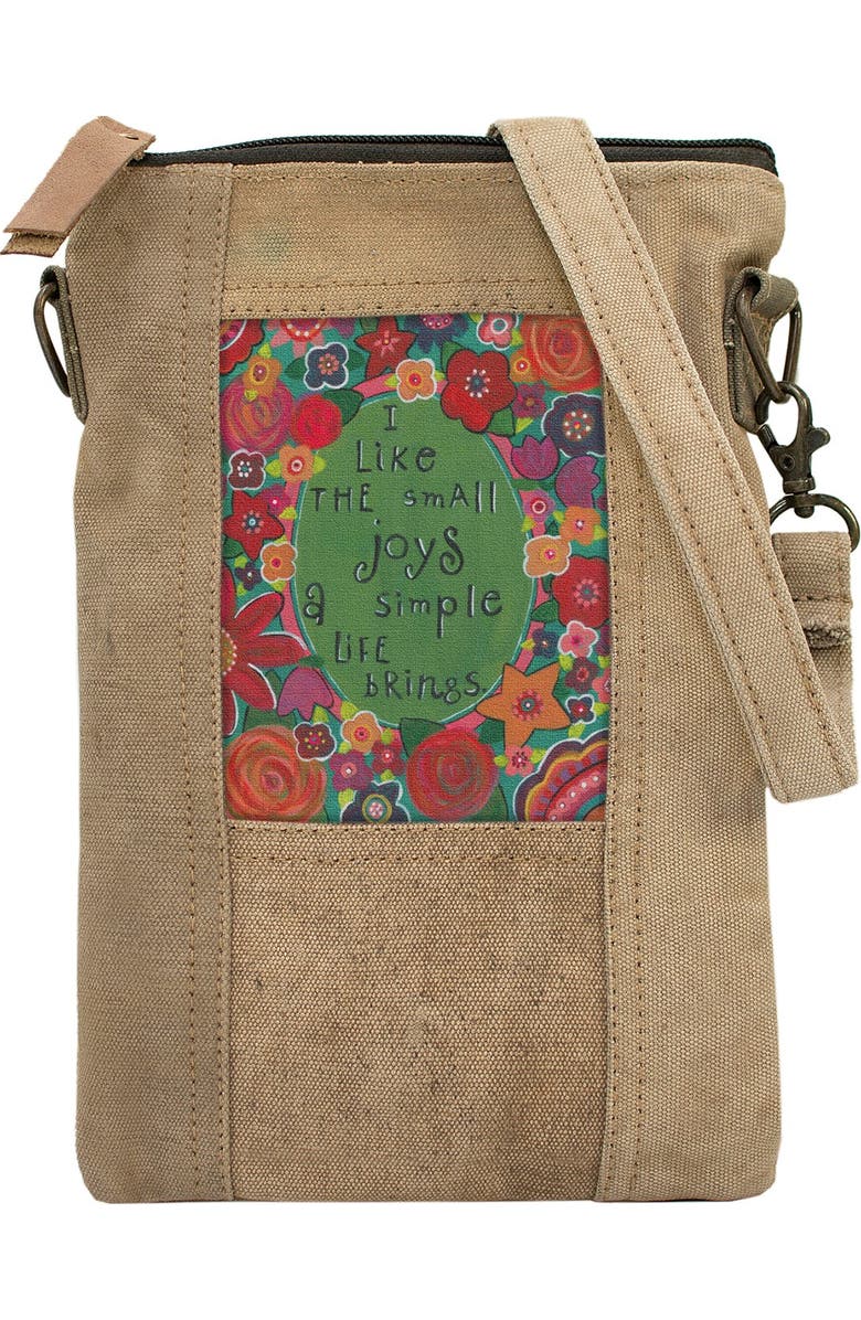 VINTAGE ADDICTION Small Joys Tent Crossbody Bag, Main, color,