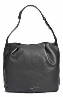 Ava Leather Bucket Bag