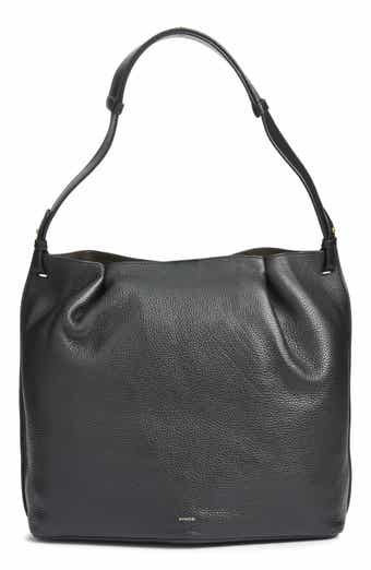 Ava Leather Bucket Bag