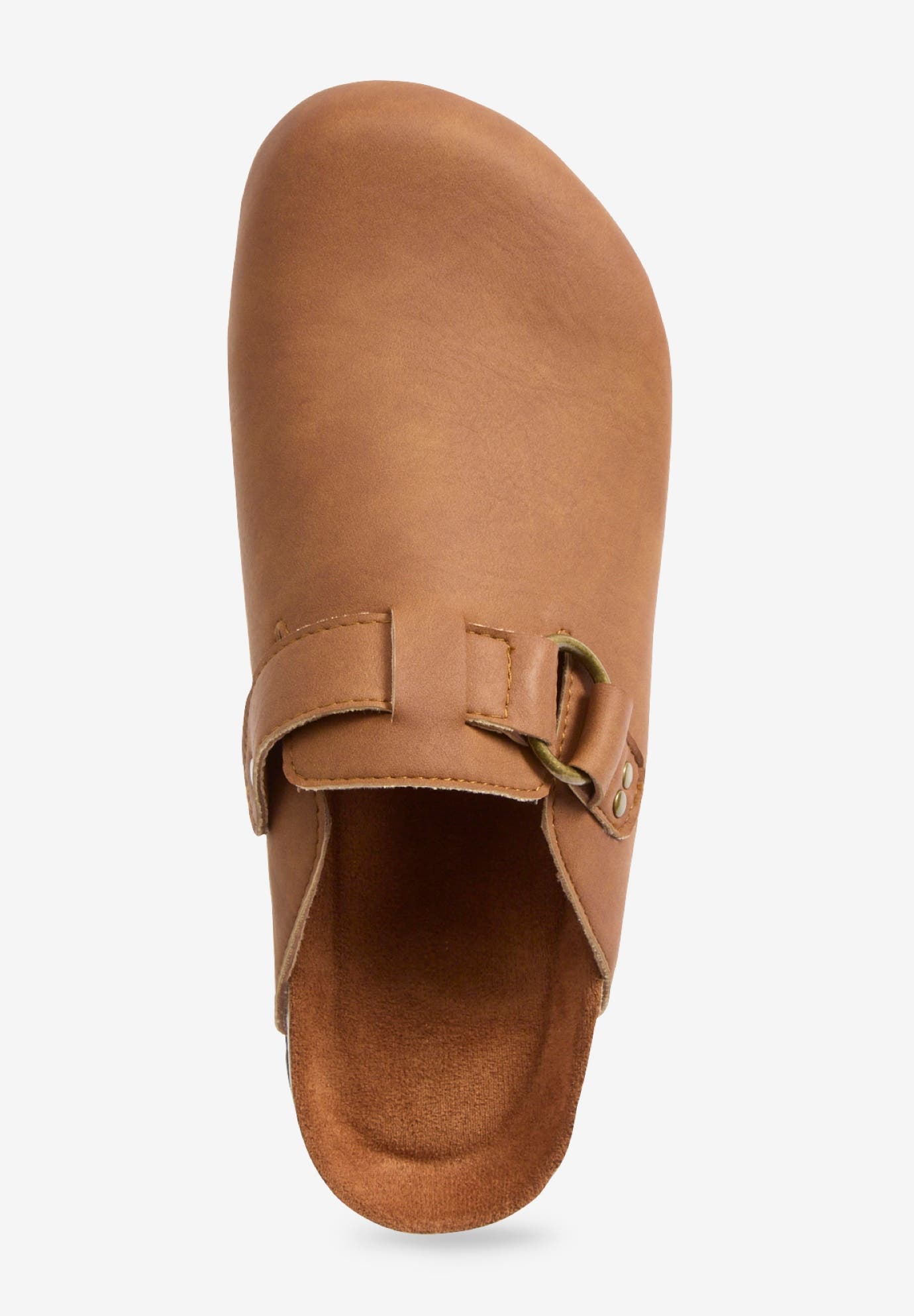 The Luna Slip On Clog, Alternate, color, CHESTNUT