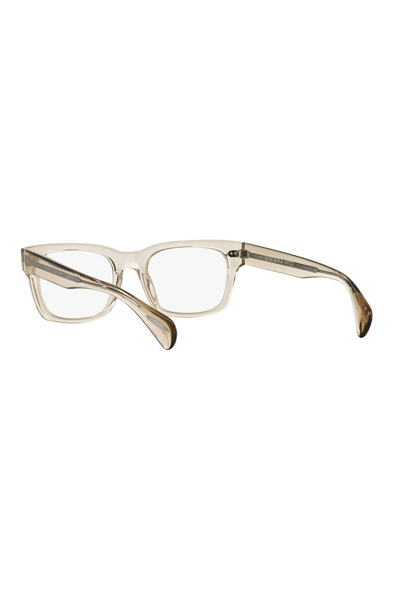 Ryce 51mm Square Optical Glasses, Alternate, color, GREY