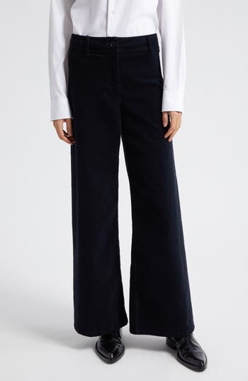 Nili Lotan Megan Corduroy Wide Leg Pants | Nordstrom