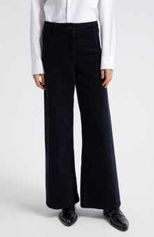 Nili Lotan Megan Corduroy Wide Leg Pants
