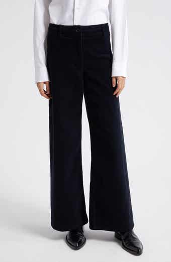 Nili Lotan Megan Corduroy Wide Leg Pants