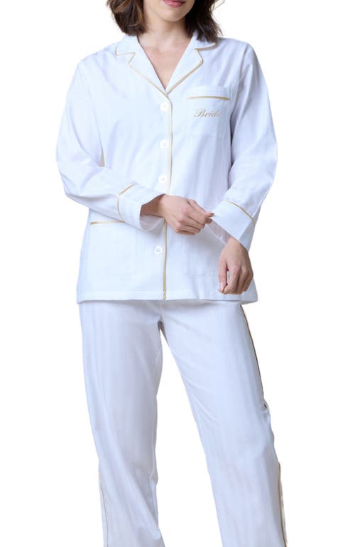 Kip. Kip Bride Cotton Long Pajama Set