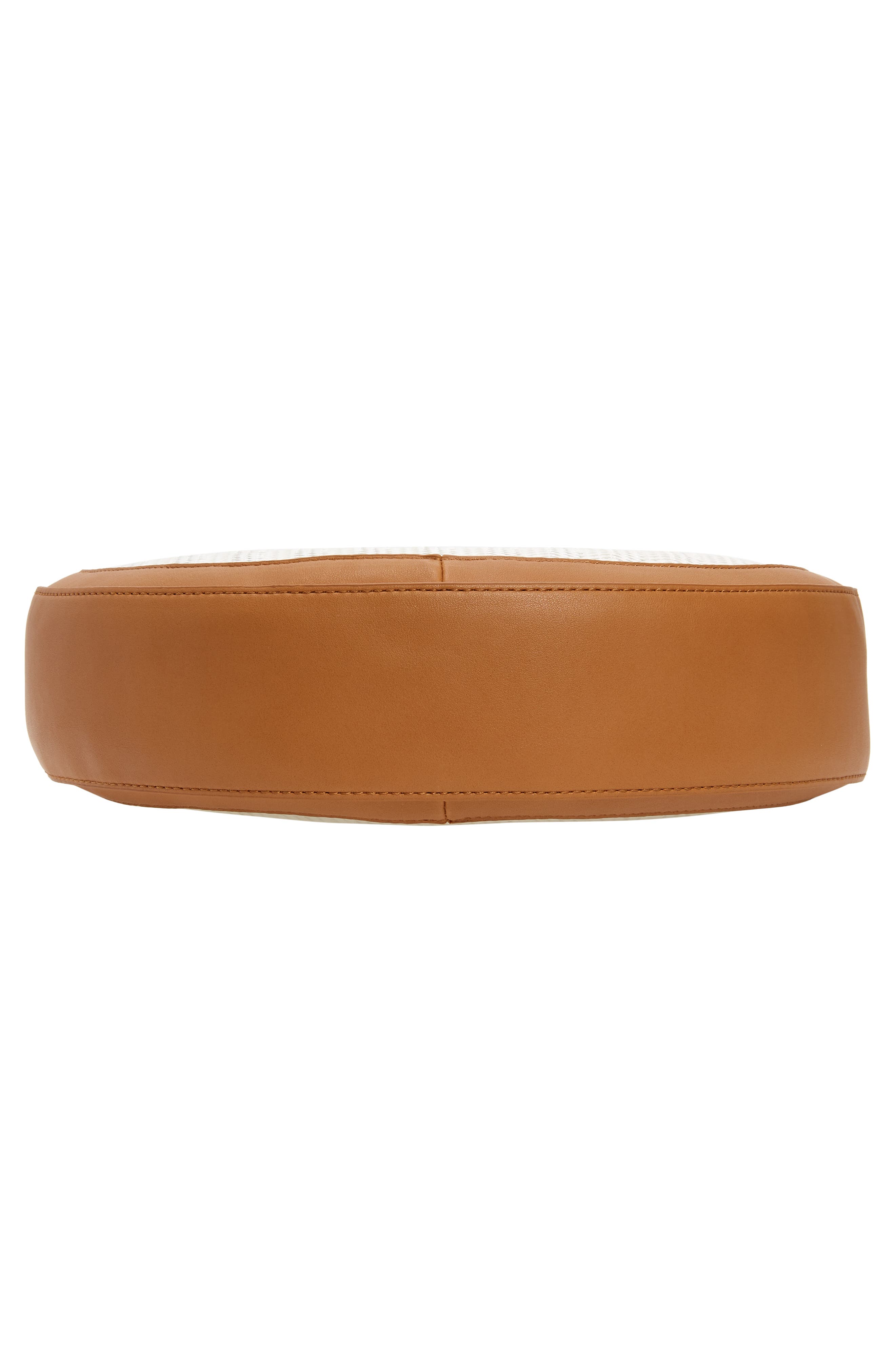 Nikole Faux Leather Crossbody Bag, Alternate, color, CAMEL COMBO