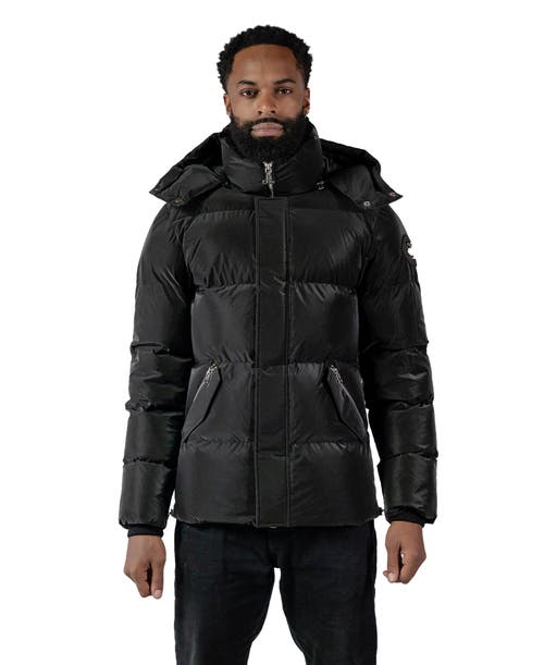 Woodpecker Men's Bumnester 3/4 Length Quilted Coat in Black Diamond  product