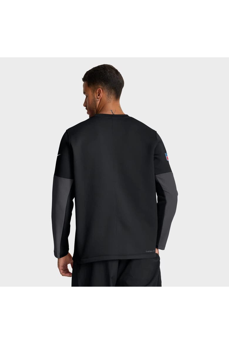 Men's Nike Black New York Jets Sideline Scripted to Win Performance Long Sleeve T-Shirt, Alternate, color, Black