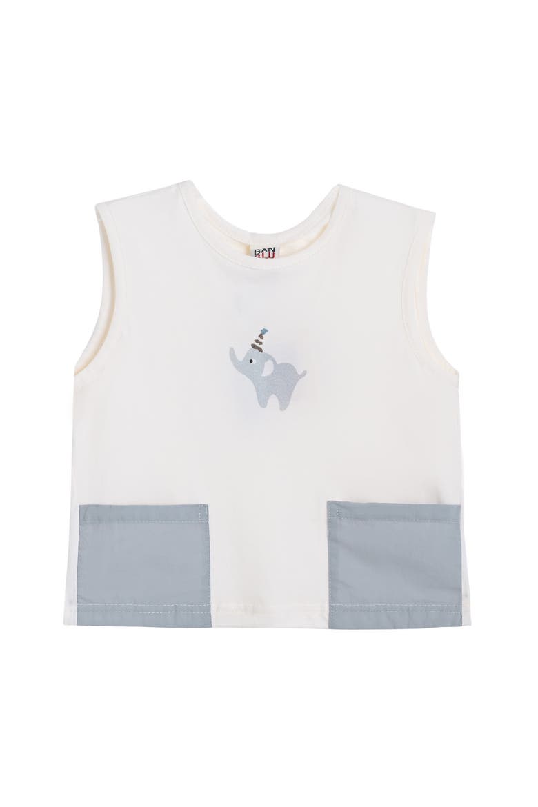 Elephant Pocket Set, Alternate, color, Grey