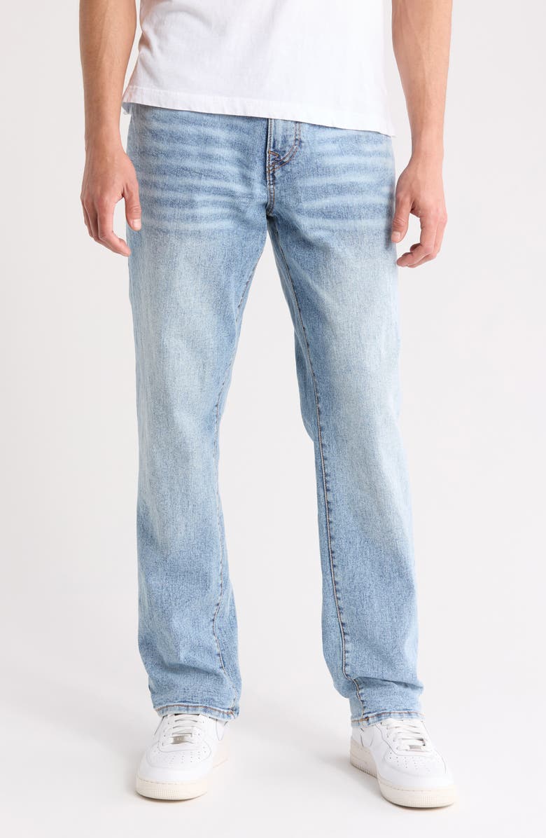 True Religion Geno Flap Slim Leg Jeans, Main, color, 