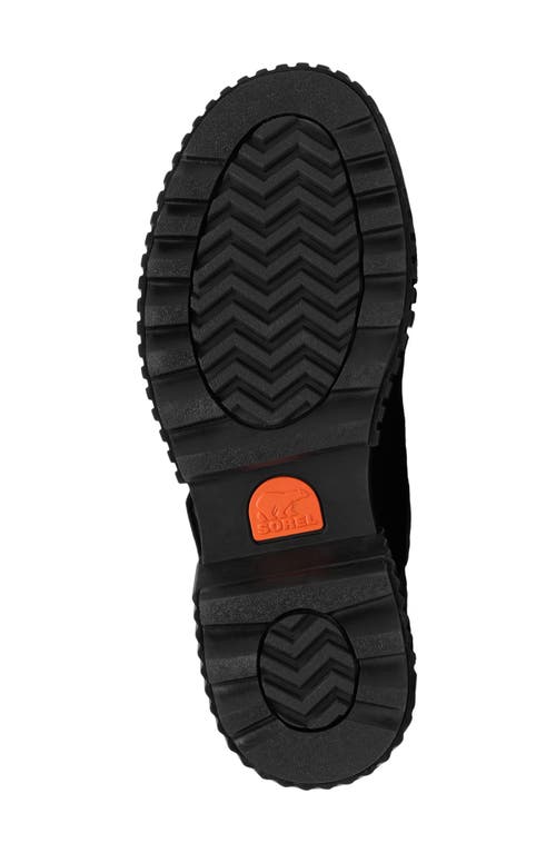 Sorel Ona Sporty Dual-grip Slingback Sandals In Black/black