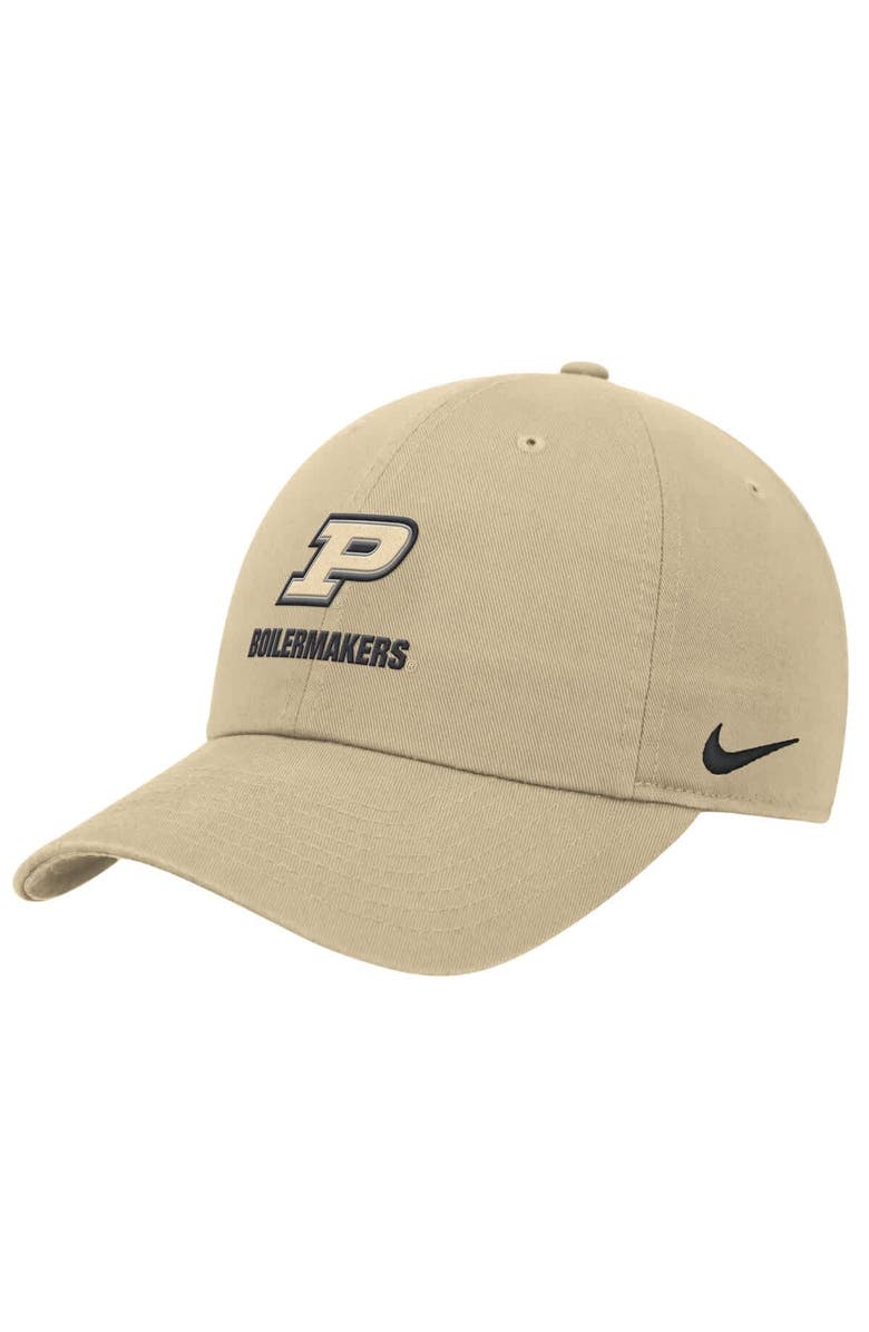 Nike Men's Nike Gold Purdue Boilermakers 2025 On-Field Club Adjustable Hat, Main, color, 