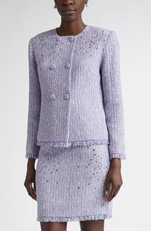 St John St. John Collection Sinclair Monroe Tweed Jacket